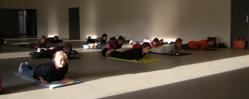 postures yoga à Saint-Saire